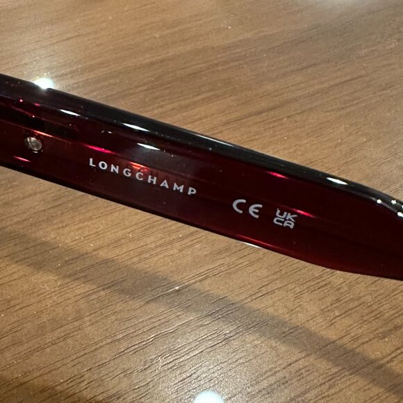 Longchamp Striped Bordeaux Sunglasses main image 4